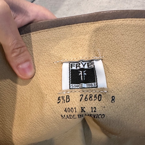 Frye boots for sale size 5 - Picture 2 of 4